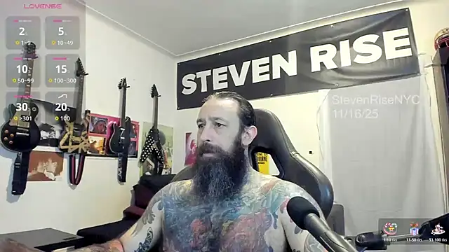 StevenRiseNYC online show from November 16, 10:57 pm