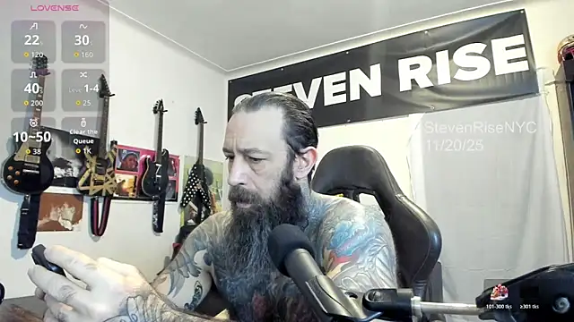 StevenRiseNYC online show from November 20, 1:56 pm