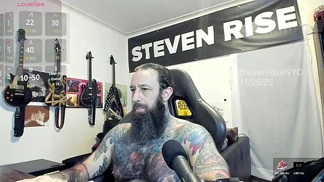 StevenRiseNYC online show from November 26, 12:05 pm