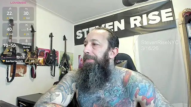 StevenRiseNYC online show from March 17, 12:24 am