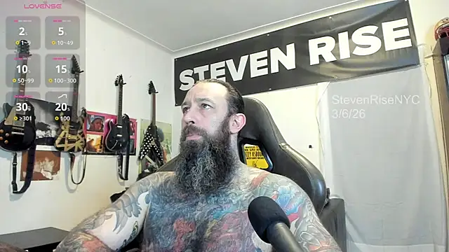 StevenRiseNYC online show from March 6, 12:55 pm