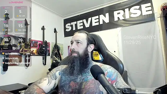 StevenRiseNYC online show from November 29, 11:32 am