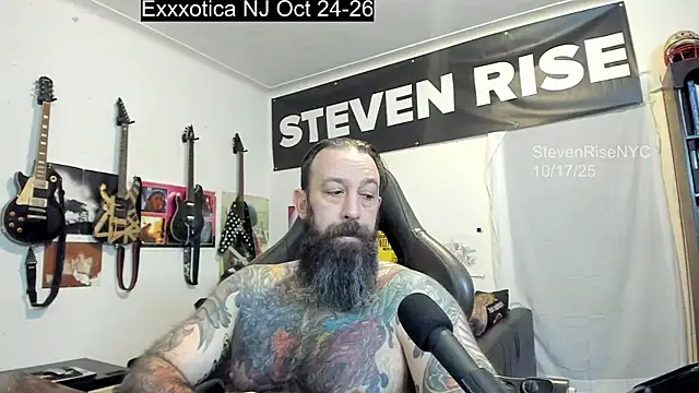 StevenRiseNYC online show from October 17, 1:13 pm