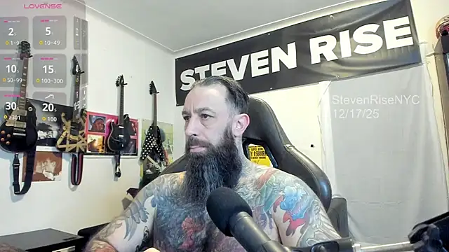 StevenRiseNYC online show from December 17, 1:16 pm