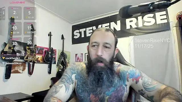 StevenRiseNYC online show from November 18, 1:54 am