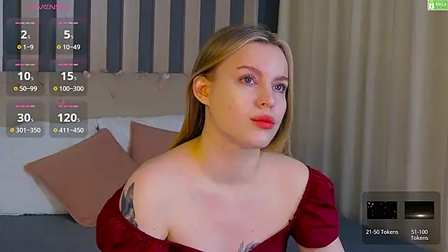 AmaliaBell online show from January 12, 1:07 pm