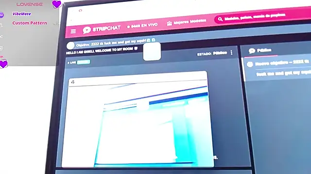 gisellsaenz online show from January 21, 9:15 pm