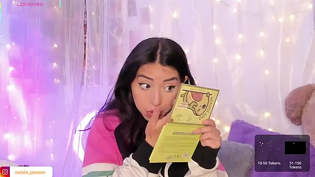 natalie jaensen online show from February 19, 9:45 pm